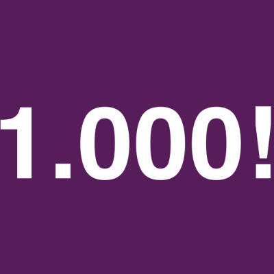 Een bijzondere mijlpaal: onze 1000e interim plaatsing!